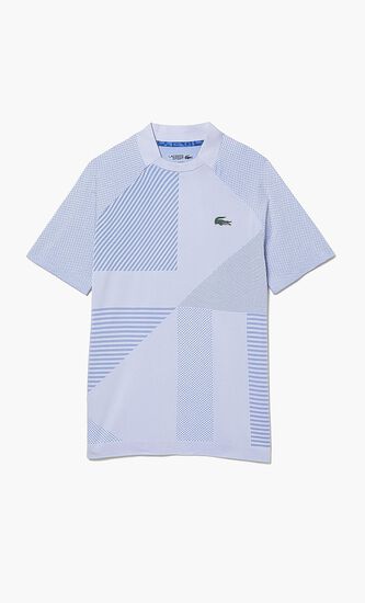 Slim Fit Seamless Tennis Polo Shirt