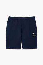 Printed Cotton Fleece Shorts