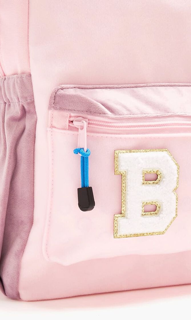 Chenille Sparkle Letter 'B' patch