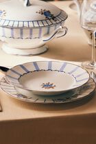 Brocante Soup Plate Round Blue 22cm