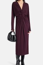 MATHILDE DRESS BORDEAUX