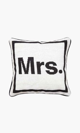 Mrs Needlepoint Pillow