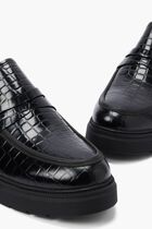 Embossed Leather Loafers Embossed Leather Loafers