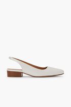 AVP PATENT WINTER WHITE BALLET SHOE