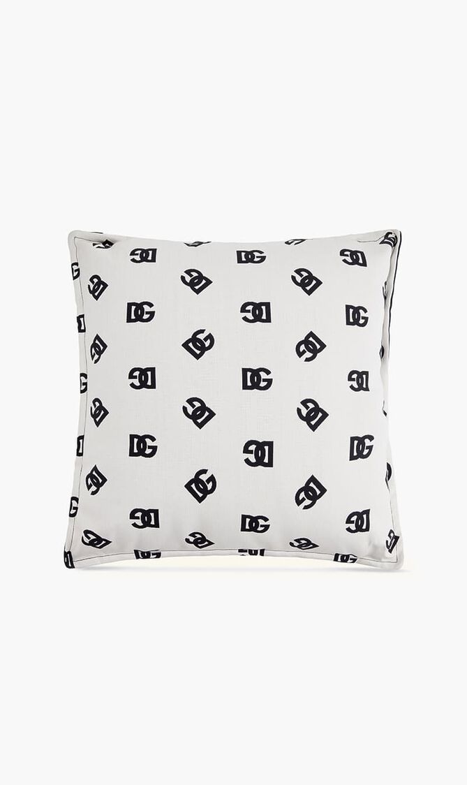 DGA DG LOGO CUSHION - DOUBLE FACE BLACKWHITE