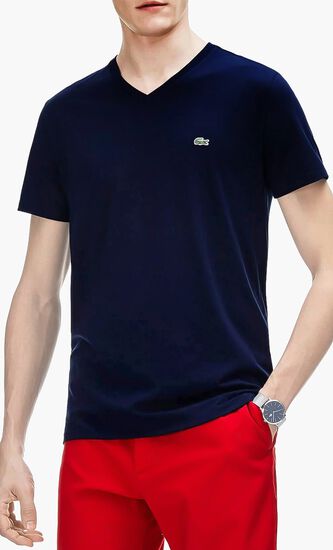 V-neck Jersey T-shirt