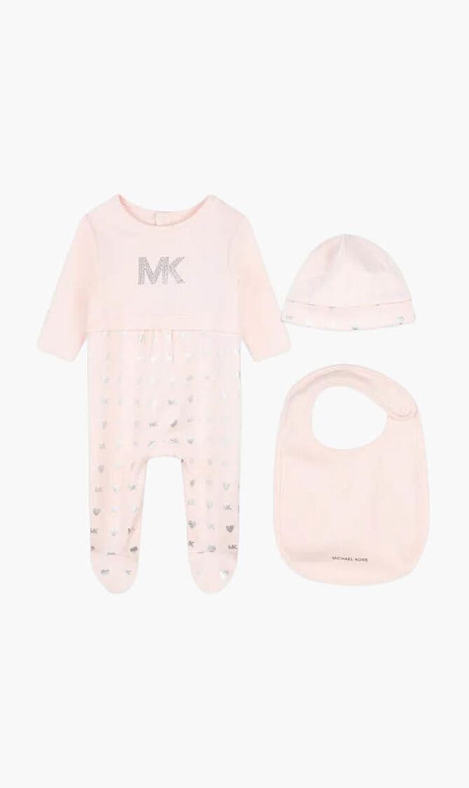Logo Print Cotton Set