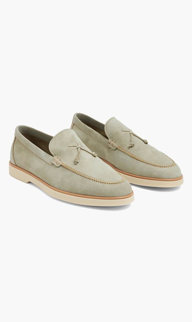 Suede Loafers