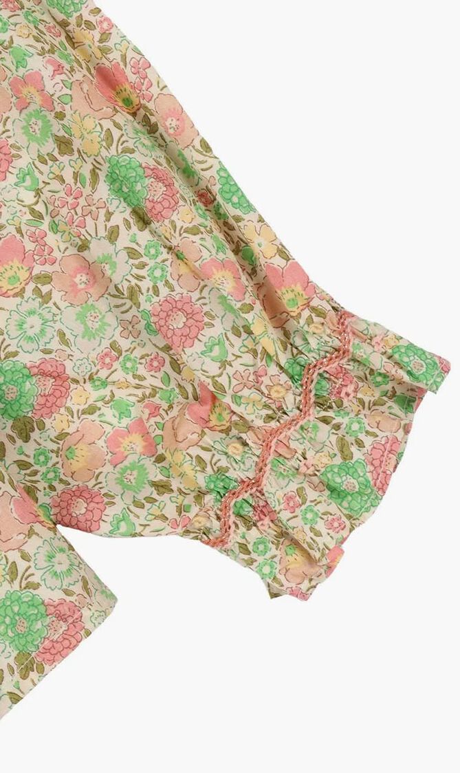 BLOUSE SMOCKEE PETALE