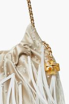 Mini Fleming Feather Drawstring  Bag