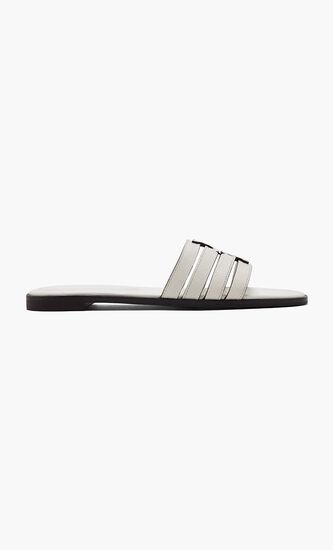Ines Cage Slide Sandals