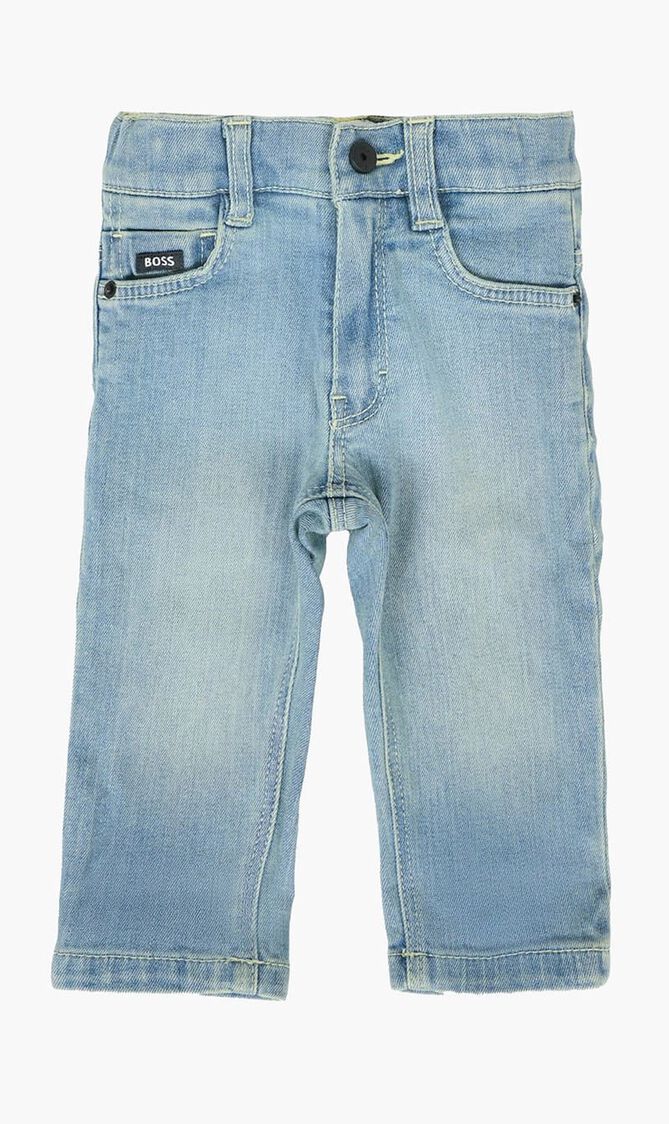 Logo Patch Jeans