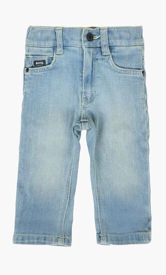 Logo Patch Jeans