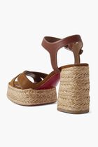 Calakala 70 leather and suede espadrille
