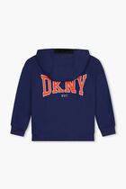 Logo Print Zipped Hoodie