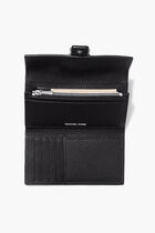 Nolita  Pebbled Leather Tri-Fold Wallet