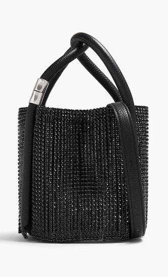 Lotus 12 Crystal Flapper Bag