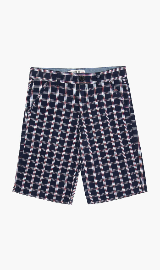 Chequered Shorts