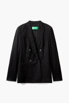 Double Breasted in Viscose Blazer