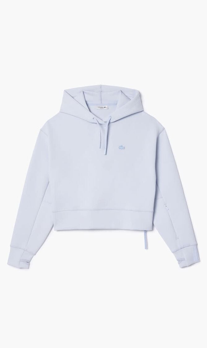 Short Cut Cotton Hoodie
