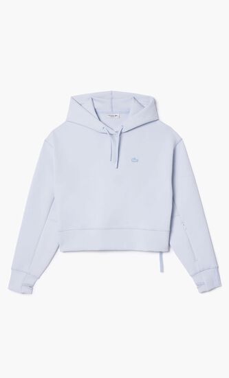 Short Cut Cotton Hoodie
