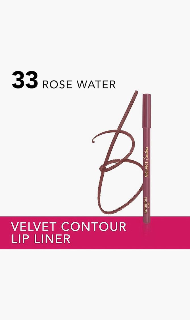 Velvet Contour Lip Liner, 33 Rose Water