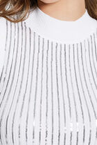 VIVIAN MOCK NECK SL TOP SWTR