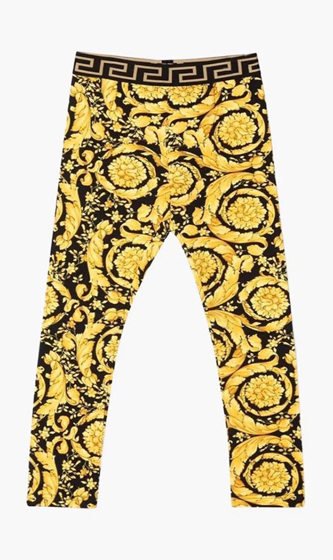 Barocco Print Leggings