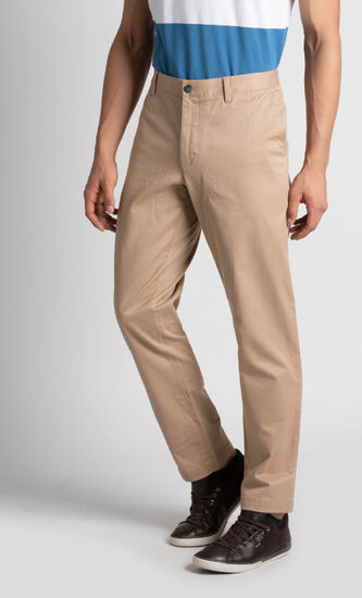 Slim Fit Cotton Pants