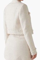 Daphnee Cropped Tweed Jacket