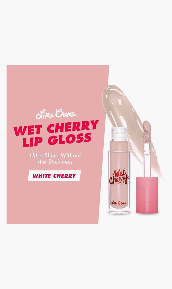 Wet Cherry Lip Gloss, White Cherry