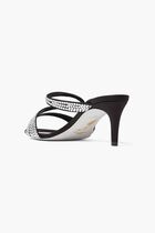 Lace Pointed Toe Kitten Heel
