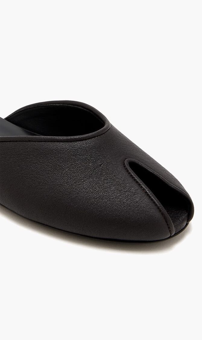 DATE FLAT ESPRESSO LEATHER