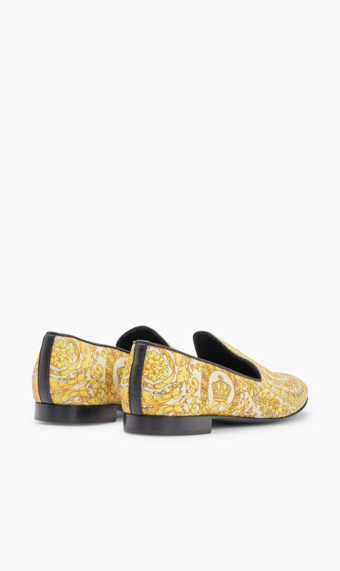SLIPPERS TWILL BAROQUE PRINT