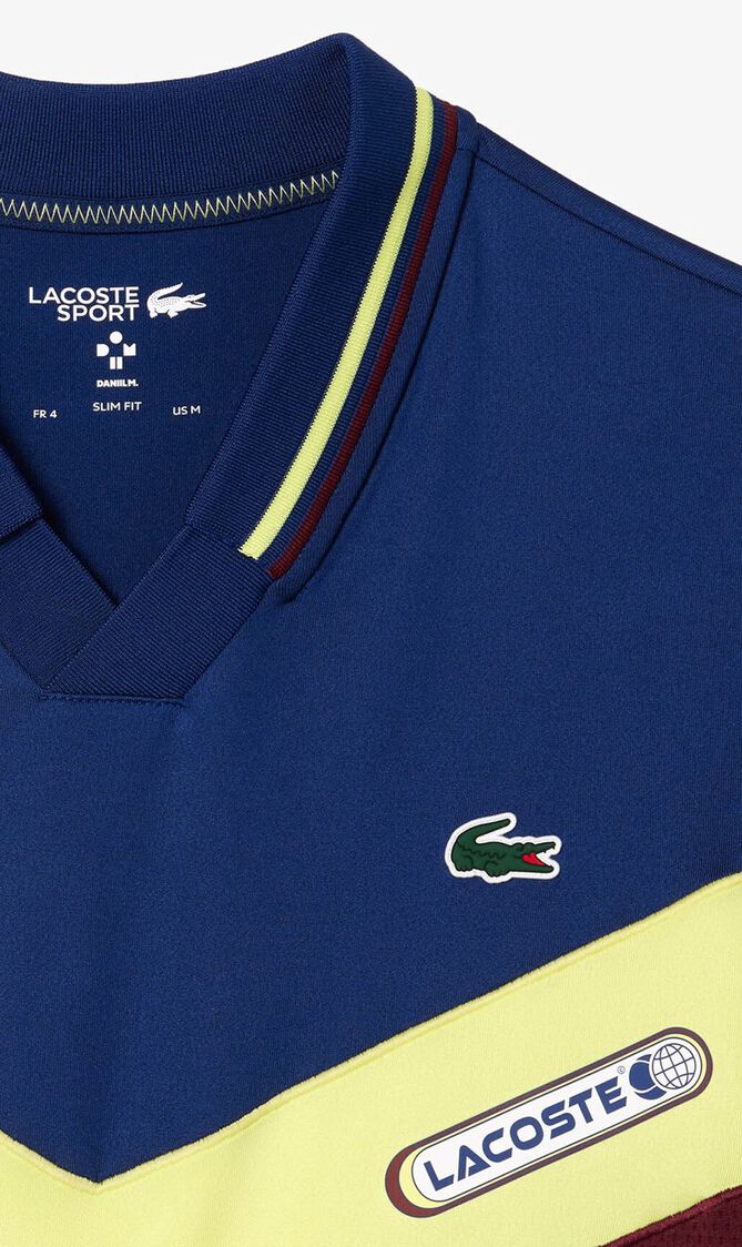 SHORT SLEEVED RIBBED COLLAR SHIRT