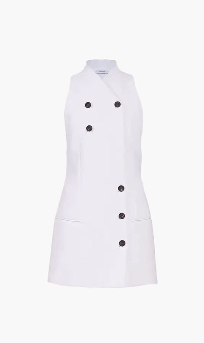 Sleeveless Double Mini Jacket Dress