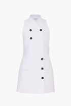 Sleeveless Double Mini Jacket Dress