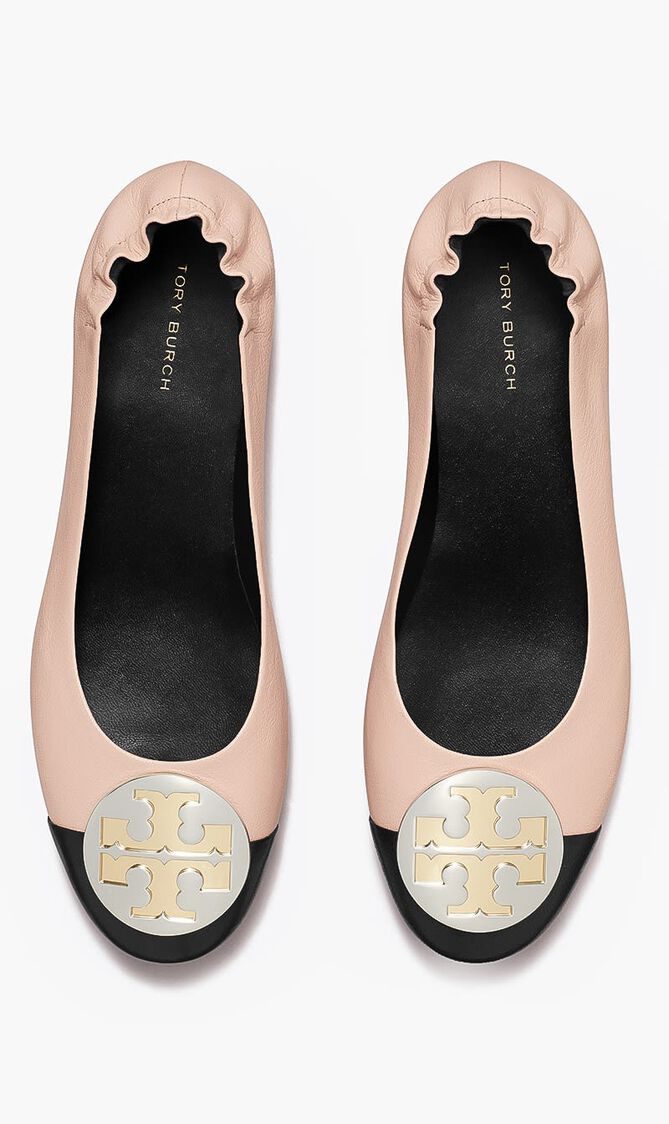 Claire Cap Toe Ballet Flats