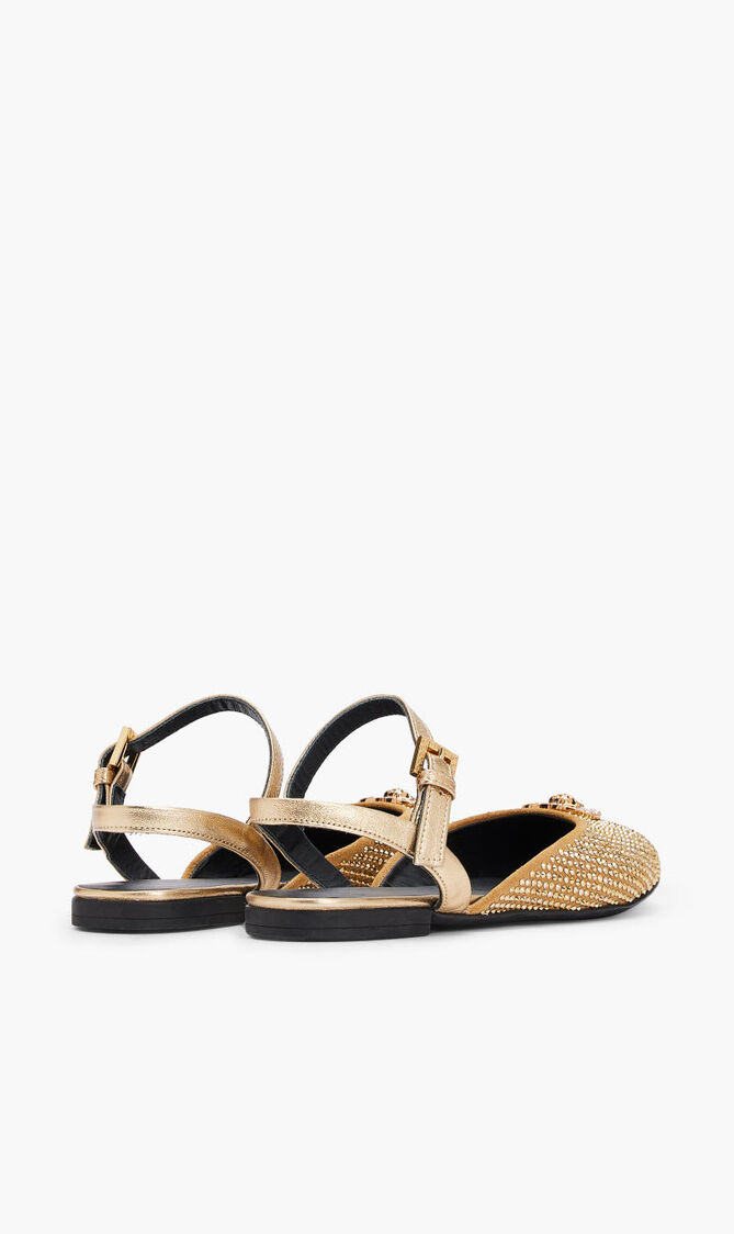 JG SANDALS STRASS GOLD RAMADAN
