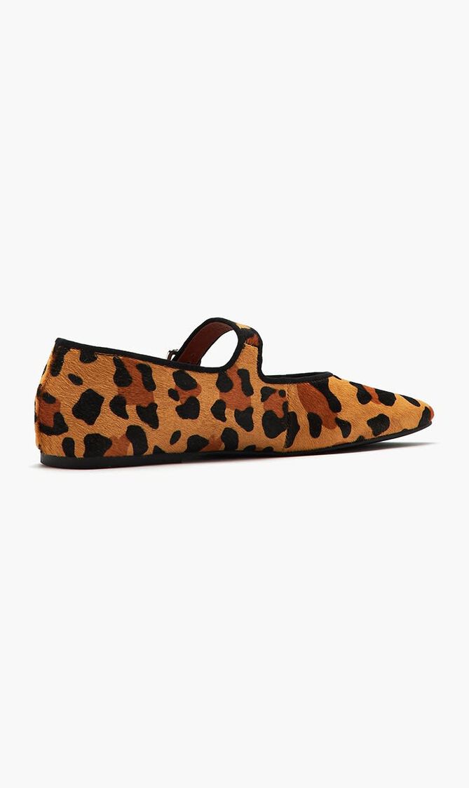 Meadow Leopard Mary Janes