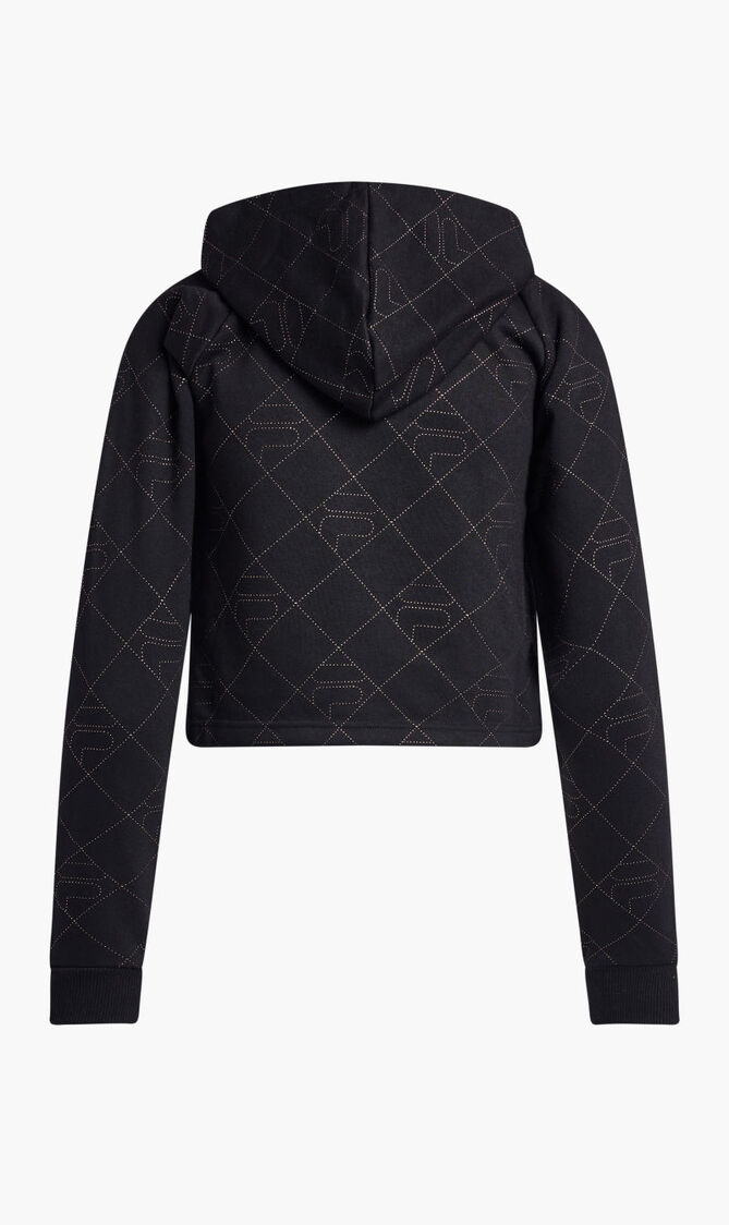 CROP AOP HOODY