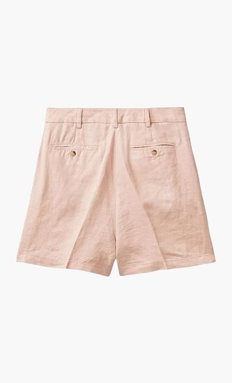 Pure Linen Bermuda Shorts