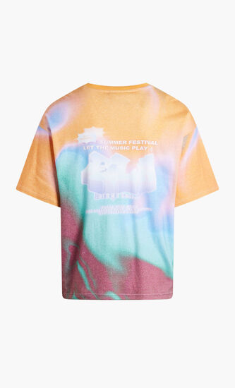 GRAPHIC AOP TEE