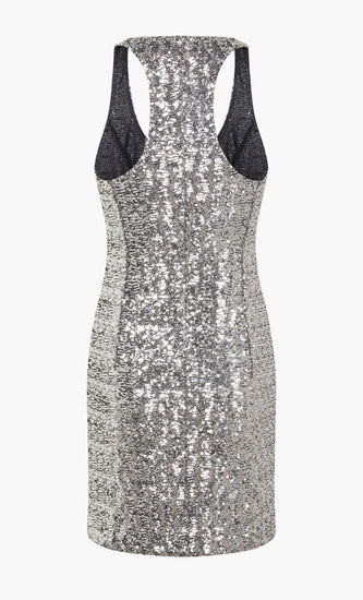SEQUINS TANK DRESS