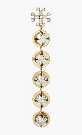 CRYSTAL LINEAR EARRING
