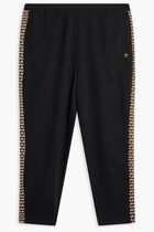 VIGO PANT TRACK PANT WITH GEO PATTERN SIDE PANEL