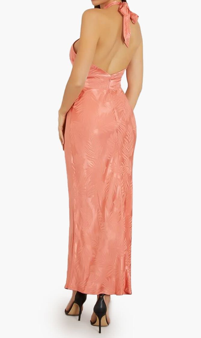 Satin Long Dress