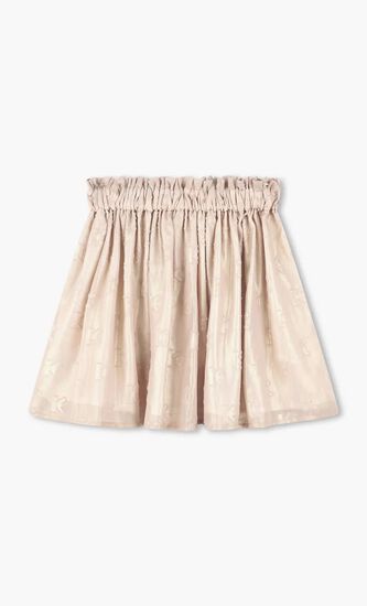 High Waist A Line Skirt