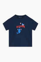 GABIN MAKE SU24 TEE SHIRT BLEU MARINE