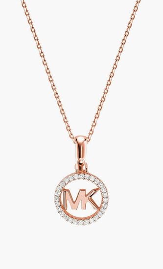 Custom Kors Rose Gold Necklace